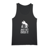 Showjumping horse and rider organic cotton jersey vest