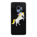 Grey unicorn phone case