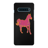 Pink horse phone case