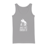 Showjumping horse and rider organic cotton jersey vest