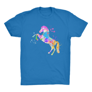 Painted horse organic t-shirt