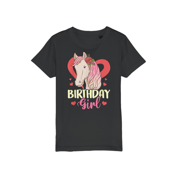 Happy birthday organic t-shirt