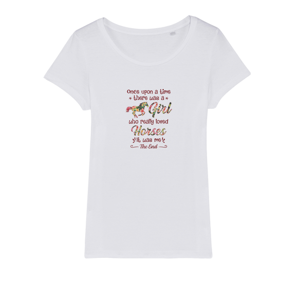 Love story organic ladies t-shirt