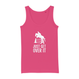 Showjumping horse and rider organic cotton jersey vest