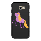 Purple spotty pony phone case