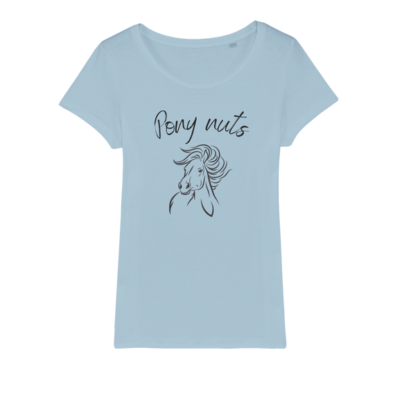 Pony nuts organic t-shirt