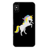 Grey unicorn phone case