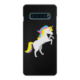 Grey unicorn phone case