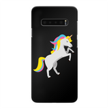 Grey unicorn phone case